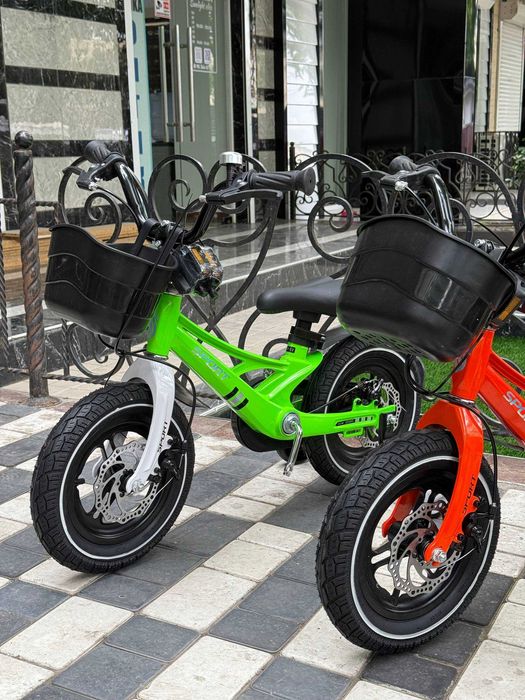 Детский вело 12 размер. Алюминий