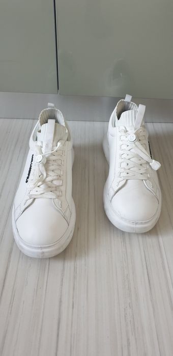Karl Lagerfeld Leather  42/26.5см ОРИГИНАЛ! Мъжки   кецове ест. кожа