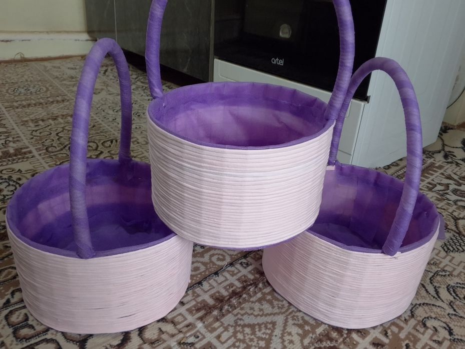 Корзины для цветов gul savatlari