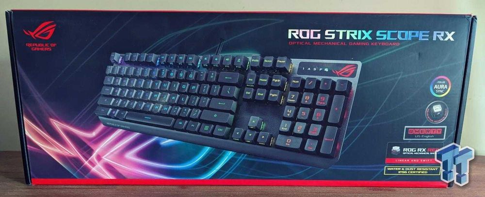 Tastatura Gaming Mecanica Asus Rog Strix Scope RX 90MP0240-BKUA01 RGB Sigilata noua