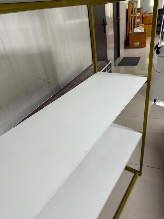 Белый шкаф стеллаж