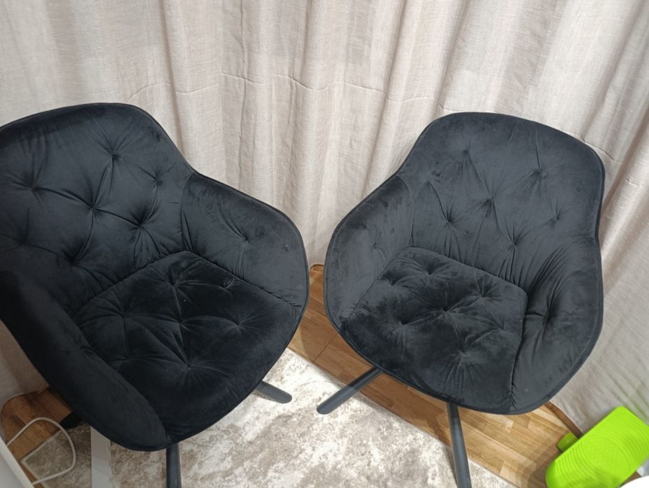Set scaune catifea