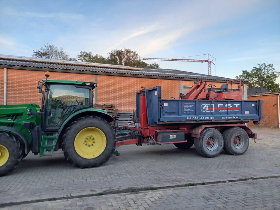 Remorca Tractor Abrollkipper