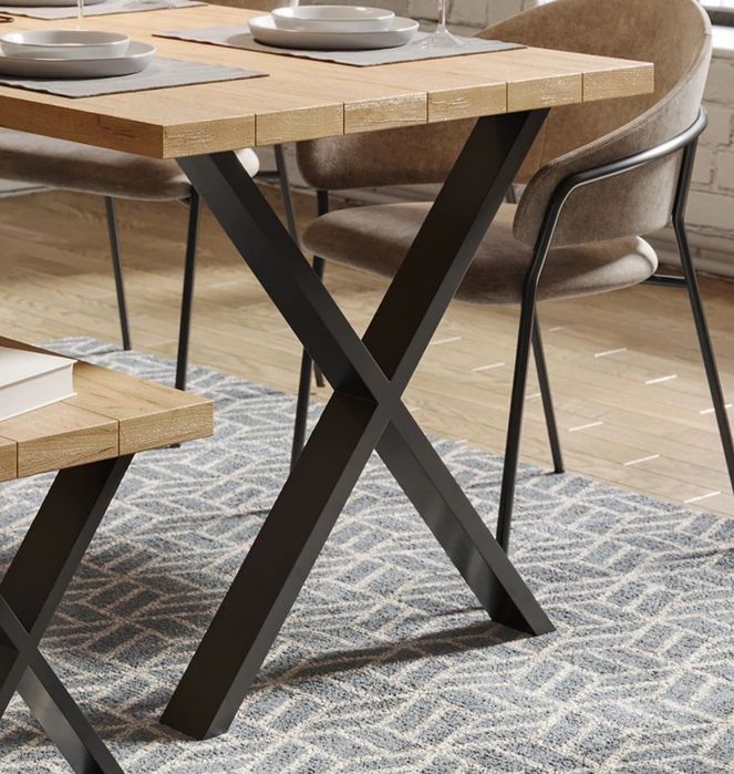 Метални крака за маса (70х72х8)  3123