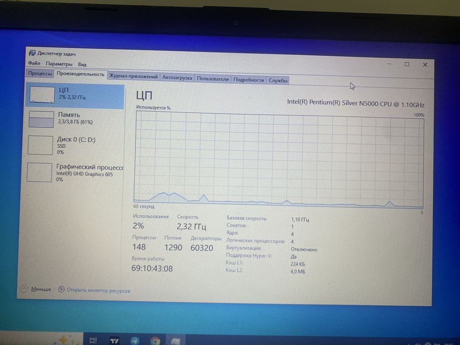 HP 250 G6 noutbuk