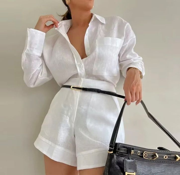 Разкошен ленен сет