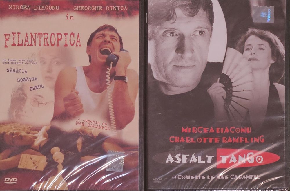 Colecția Nae Caranfil - Asfalt Tango + Filantropica - DVD SIGILATE