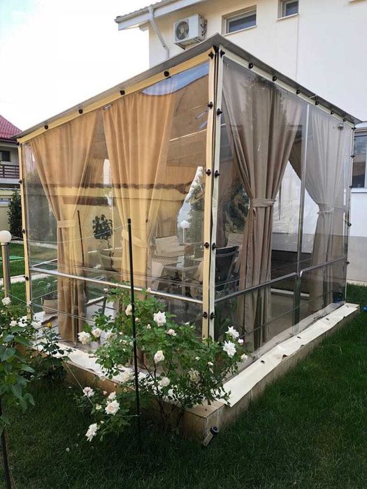 Folie Cristal Prelate pentru terase, foișoare și balcoane!