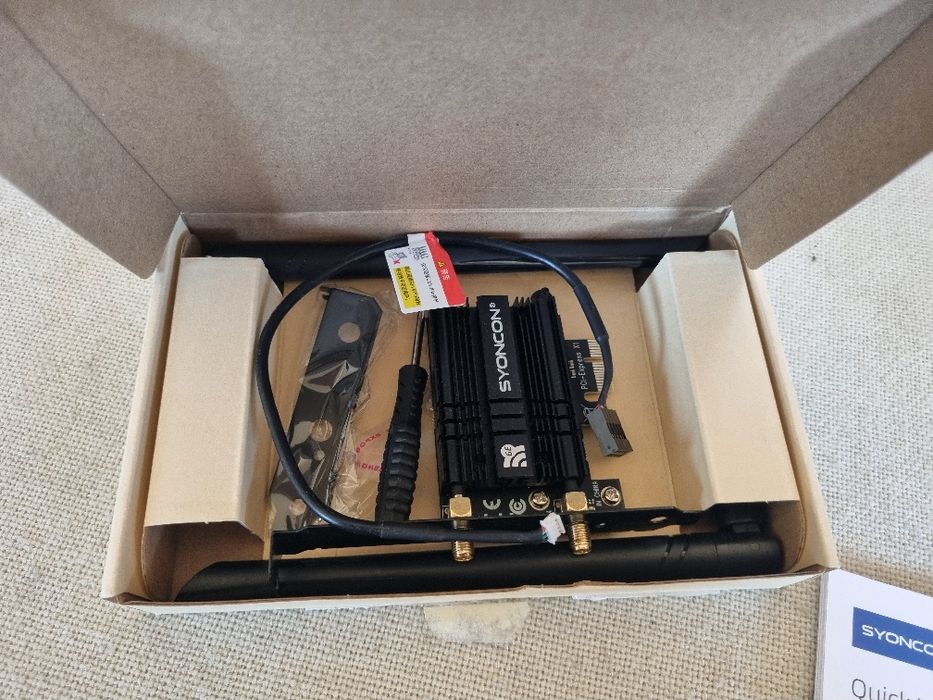 Placa de retea SYONCON. Noua.