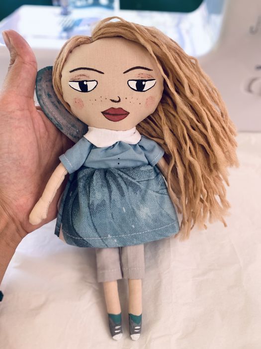 Текстилна кукла фея / феята