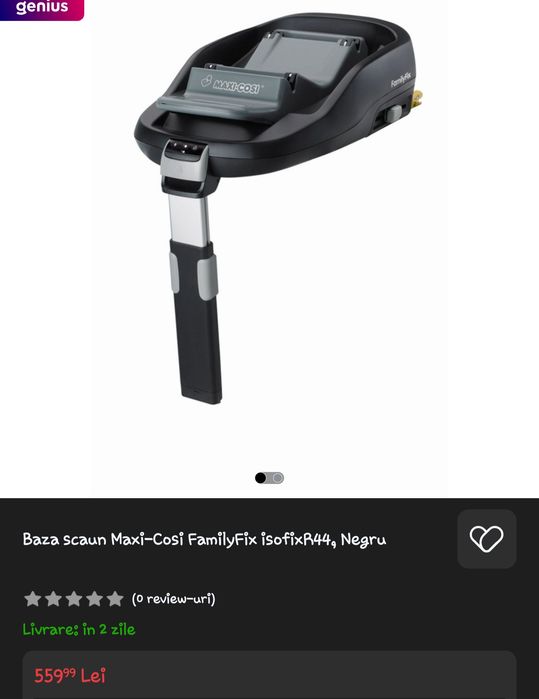 Baza isofix MAXI-COSI FamilyFix