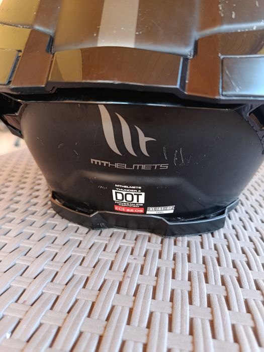Casca moto MT helmets+viziera
