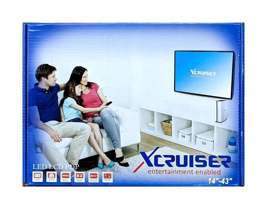 Кронштейн крепления для телевизора монитора "14-43" поворотное