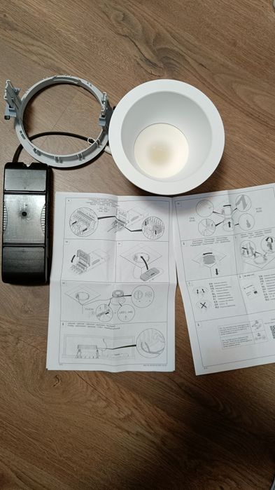 LED Луна за вграждане Zumtobel 15W + DALI Драйвер (Комплект