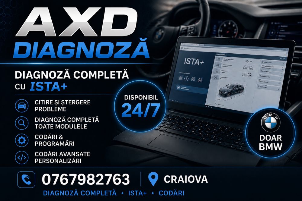 Diagnoza auto BMW 24/7