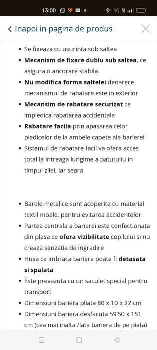 Vand bariera pat copii