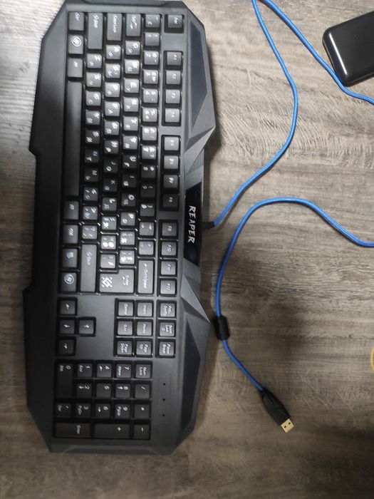 Мимбраная  Игровая клавиатура новый