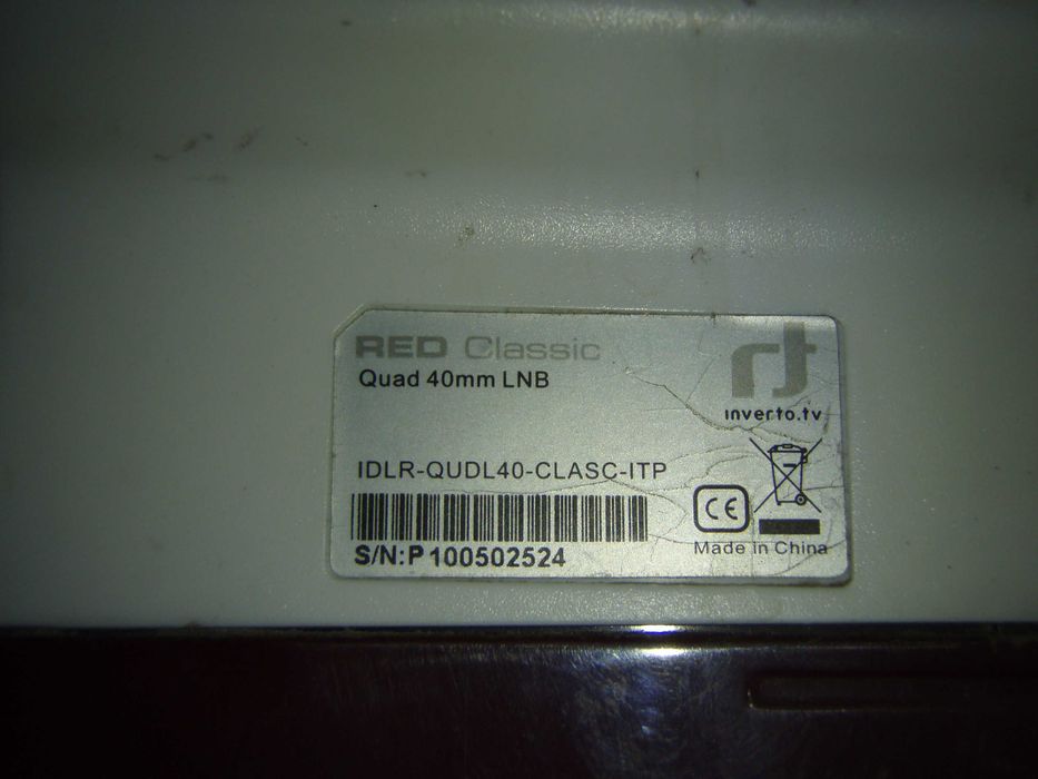 LNB quad Inverto Red Classic