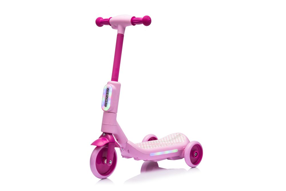 Trotineta electrica pt. copii, Kinderauto Aquamist, 30W, 6V 4.5Ah Pink