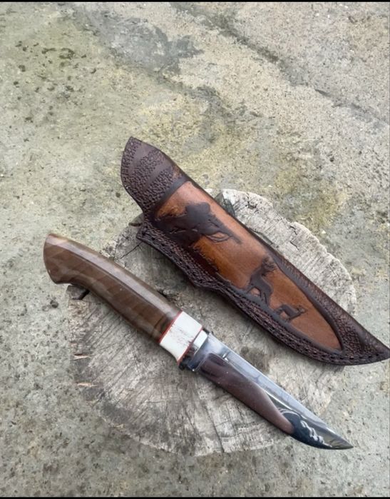 Ръчно изработен нож от стомана N690Co