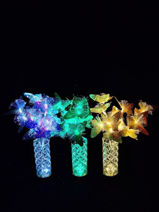 Цветы цветные декоративные