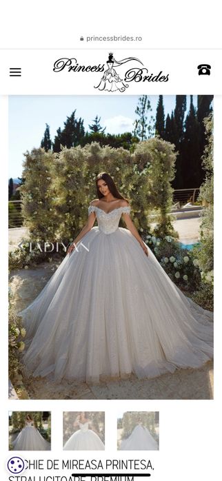 Rochie de mireasa printesa