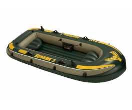 Лодка надувная трехместная