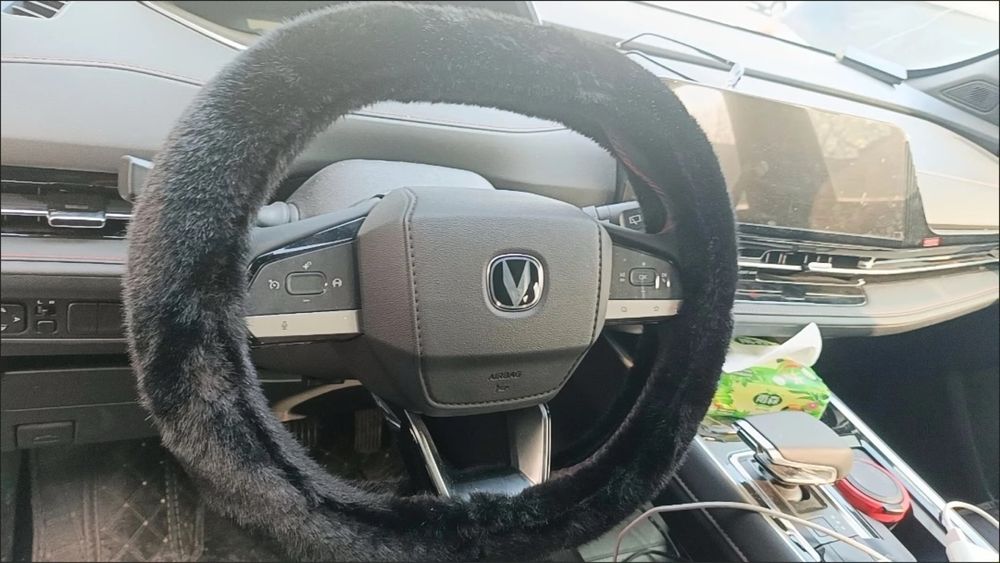 Чехол руля зимний Changan CS55 Uni K Uni V