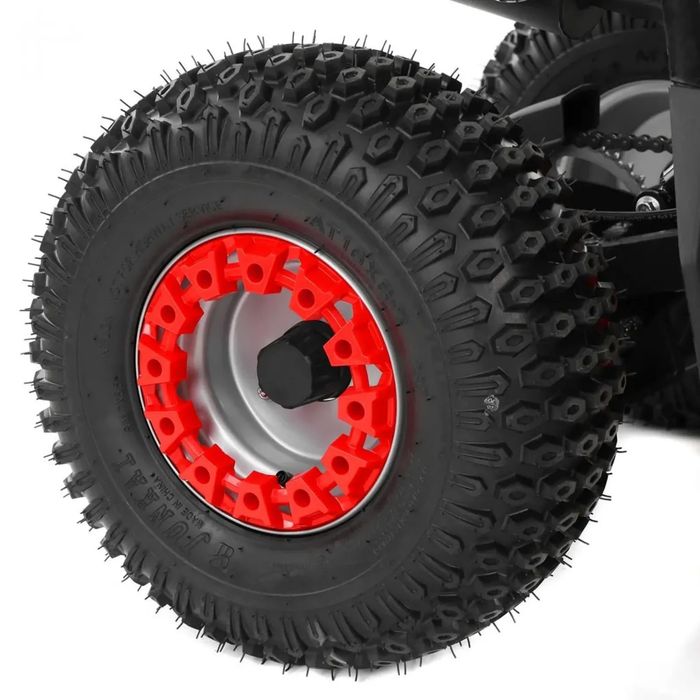 ATV HECHT pe Benzina 110cc,Motor in 4 Timpi, 4,9Kw, 6.6 Cai putere pt copii si adolescenti