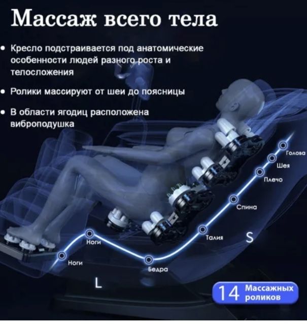 Продам массажное кресло