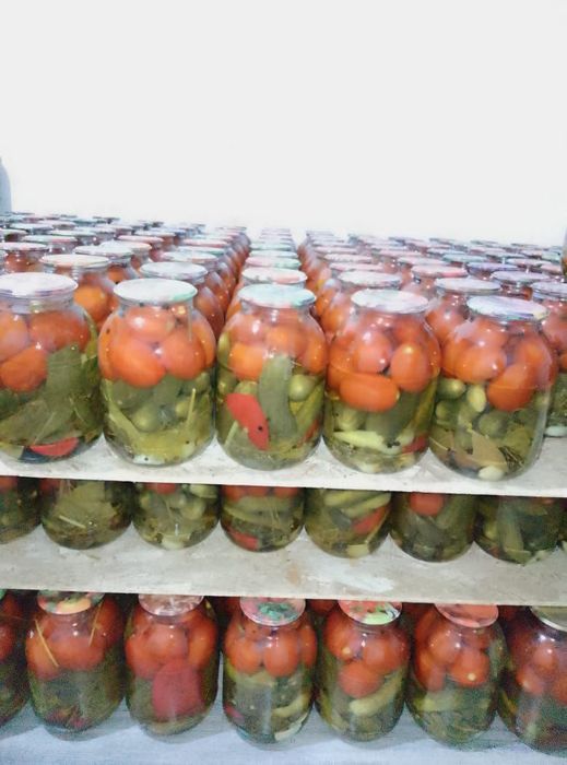 Банка салат огурцы