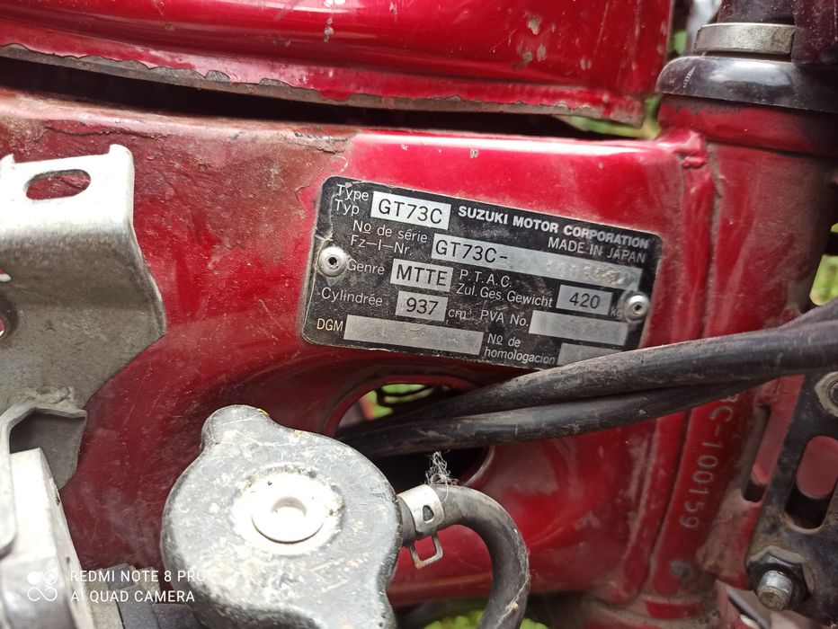 Suzuki rf на части