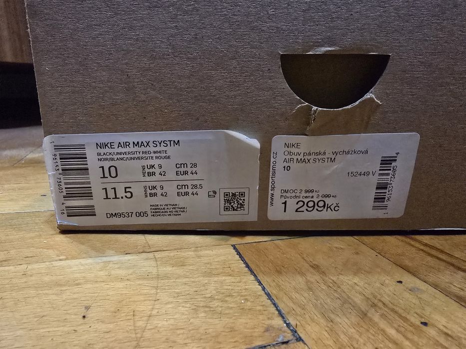 NIKE Air Max SYSTM, marime 44, NOI