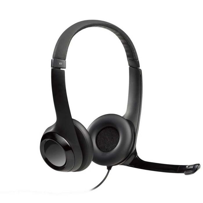Logitech H390 USB — проводная гарнитура с микрофоном