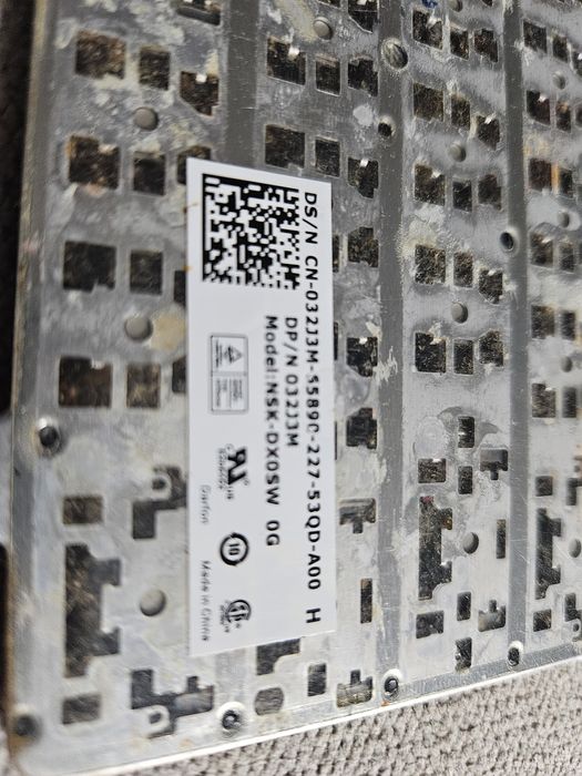 Netestate tastatura dell n5050