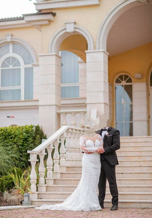 Булчинска рокля ръчна изработка