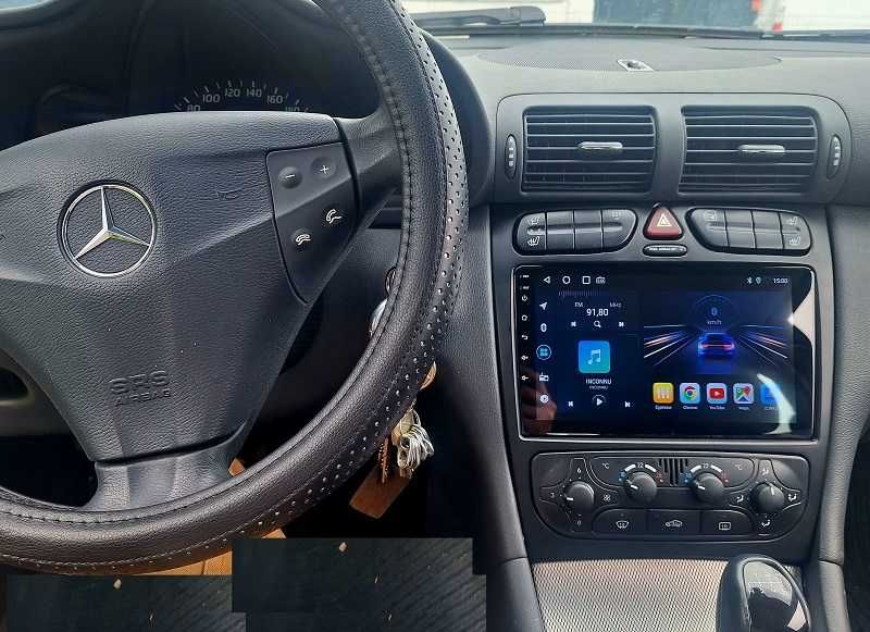 Мултимедия Android навигация за Mercedes Benz C Class W203