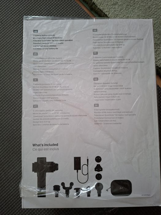 Оригинальный перкуссионный массажер Hypervolt 2