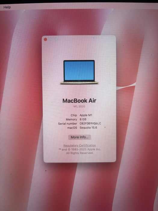 Laptop Macbook Air M1