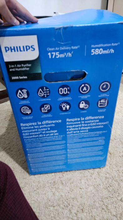 Очиститель воздуха Phillips 2в1 (2000 series) идеальное состояние
