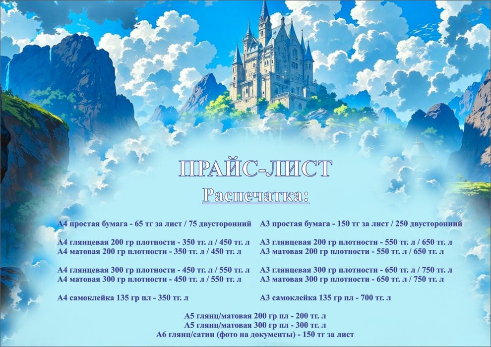 РАСПЕЧАТКА по доступным ценам!