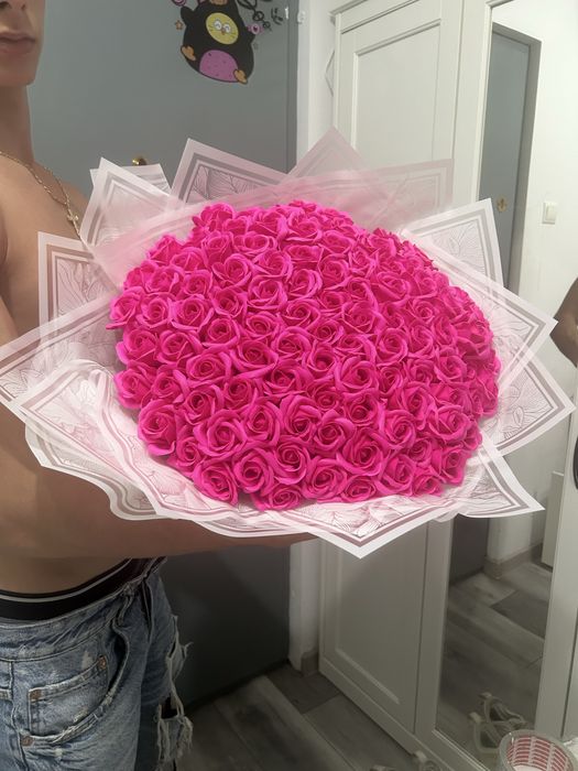 Buchet de trandafiri de sapun