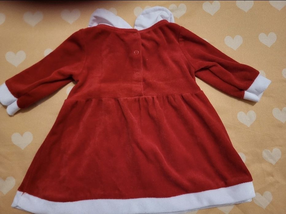 Rochie rosie Craciun