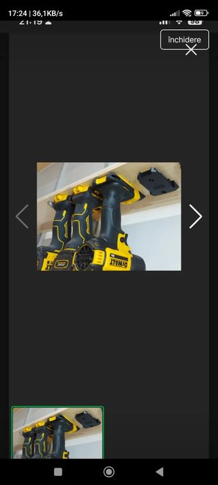 Suporți scule (Dewalt, Milwaukee, Stanley, Bosch  )