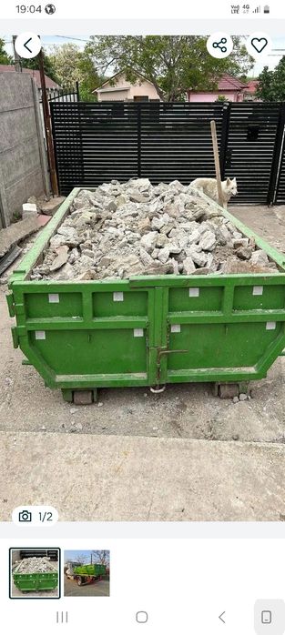 Transport  moloz mobilier nisip etc f ieftin.