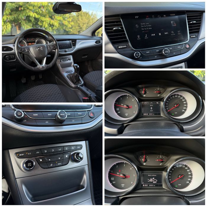 Opel Astra-1.6CDTI 110CP-※Euro6※-2018-Bi-Xenon-Navi-Lane assist-Senzori