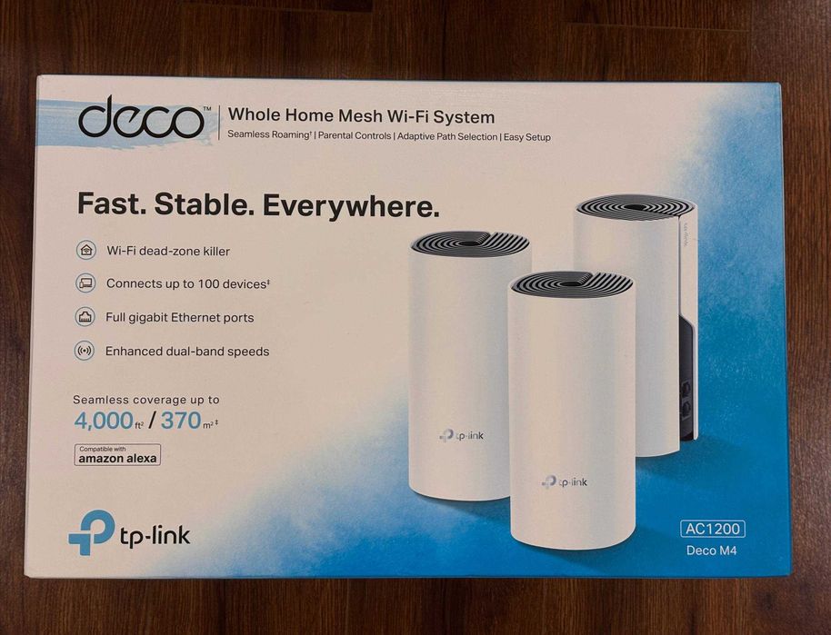 Wi-Fi Mesh система TP-Link Deco M4 (3-pack)