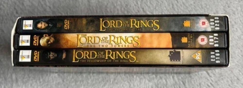 The Lord of the Rings Trilogy (Theatrical Edition Box Set) DVD