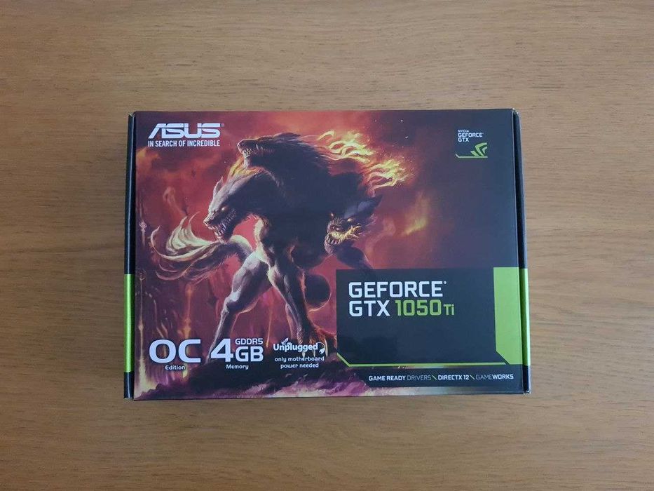 ASUS GTX 1050 Ti Cerberus OC 4GB – Full Box + Factură Negociabil