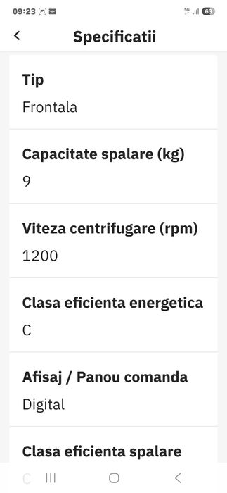 Masina de spalat Beko